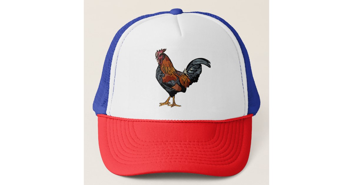 Rooster Trucker Hat