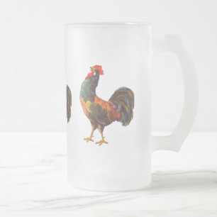 Rooster Vintage Crate Art Mug