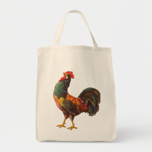 Rooster Vintage Kitchen Crate Art Tote Bag
