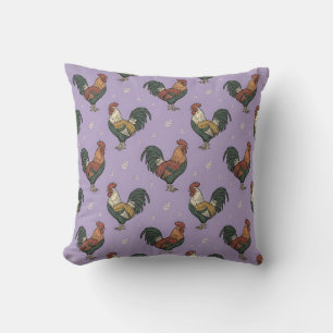 Rooster Vintage Pillow Cover Decor