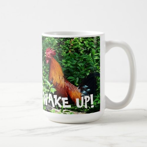 Rooster Wake Up Mug