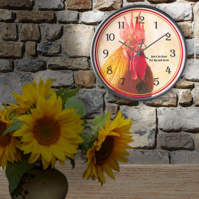 Rooster Wall Clock (Creator Uploaded)