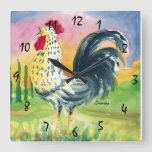 Rooster Wall Clock at Zazzle