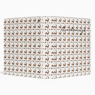 Rooster Weathervane Thunder_Cove 3 Ring Binder