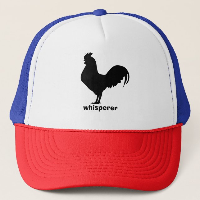 Rooster Whisperer Trucker Hat (Front)