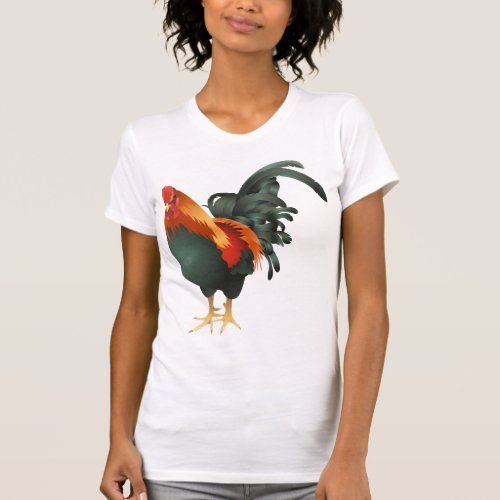 Rooster Womens T_Shirt