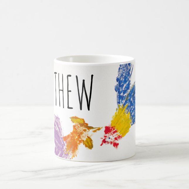 Rooster Year or Birthday Personalized Mug (Center)