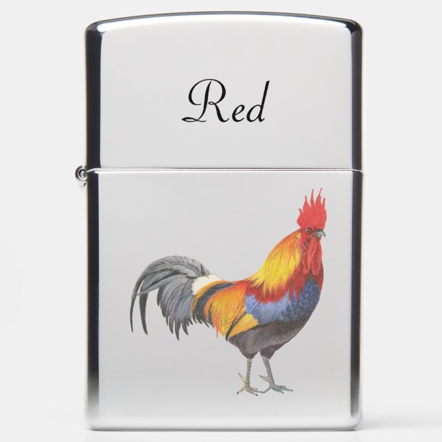 Rooster Zippo Lighter (Front)