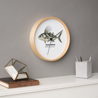 Roosterfish - California Marine Life Clock