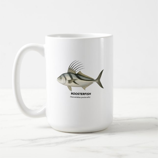 Roosterfish - California Marine Life Coffee Mug (Left)