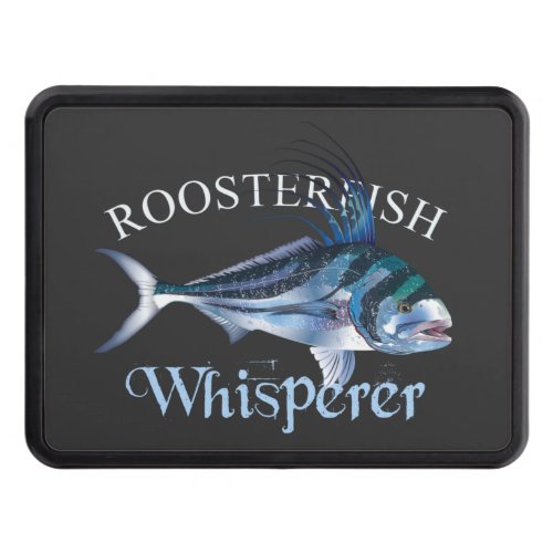 Roosterfish Whisperer Dark Colored Hitch Cover