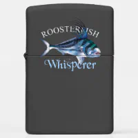 Roosterfish Whisperer Dark Colored Zippo Lighter