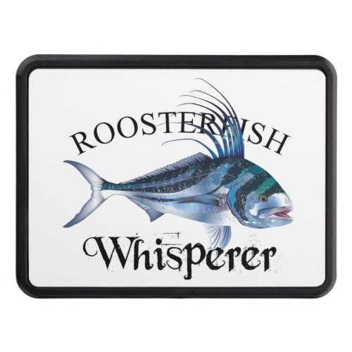 Roosterfish Whisperer Light Colored Hitch Cover