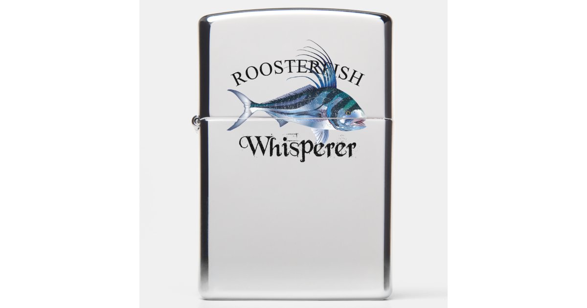 Roosterfish Whisperer Light Colored Zippo Lighter