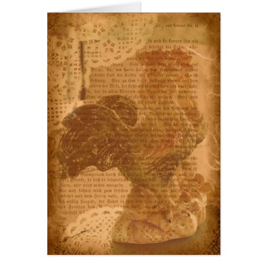 Roosters and Lace Cards (Front)