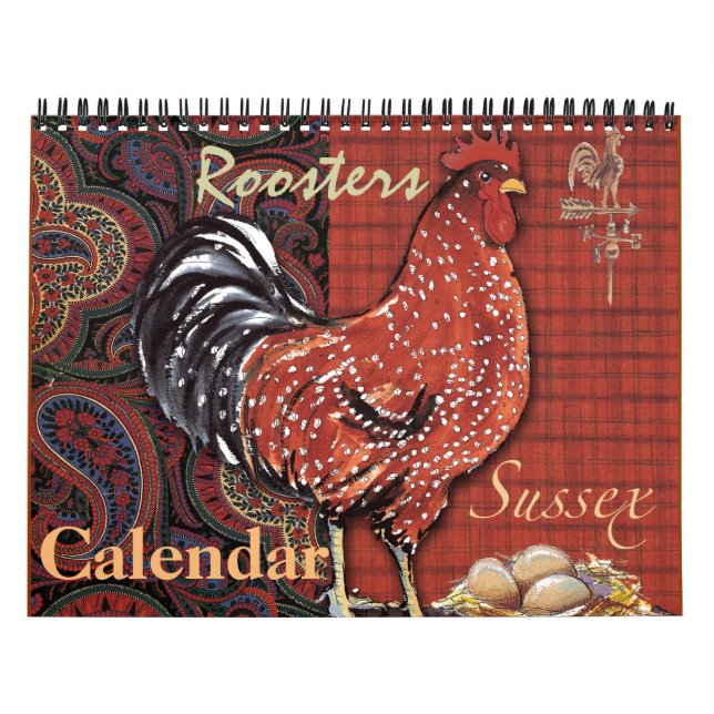 Roosters calendar (Cover)