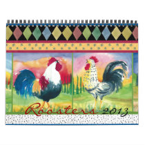 Roosters Calendar 2013