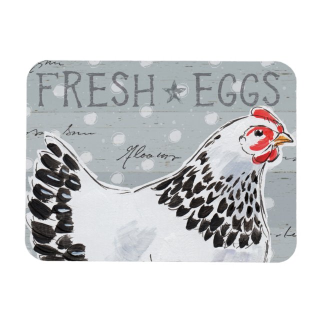 Roosters Call II Magnet (Horizontal)