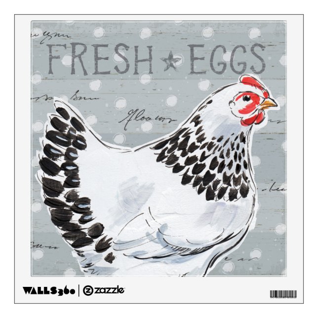 Roosters Call II Wall Decal (Front)