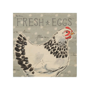 Roosters Call II Wood Wall Decor
