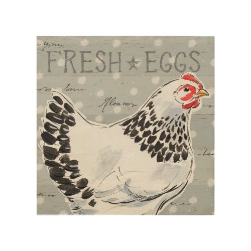 Roosters Call II Wood Wall Decor