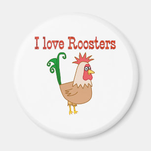 Roosters Magnet