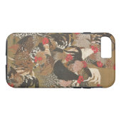 Roosters New Year 2017 Japanese Painting Iphone C Case-Mate iPhone Case (Back (Horizontal))