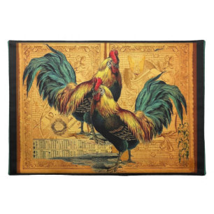 Roosters Placemat