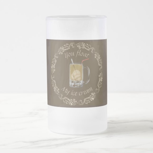 Root beer float frosted mug (Center)