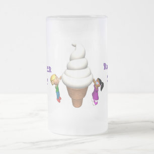 Root Beer Float Kid Ice Cream Frosted Mug