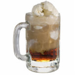 Root Beer Float Sculpture<br><div class="desc">Acrylic photo sculpture of a creamy root beer float. This is a great 50s party décor piece that can be used most anywhere, even in a centerpiece! See matching acrylic photo sculpture pin, keychain, magnet and ornament. See the entire Nifty 50s Photo Sculpture collection in the DECOR | Props &...</div>