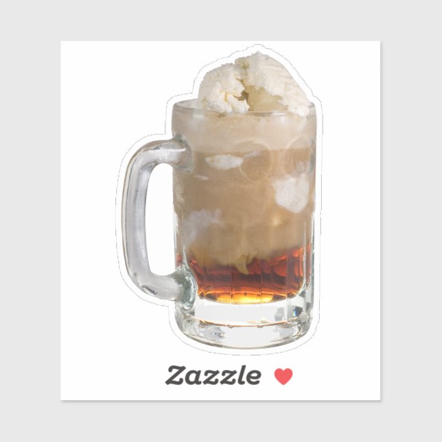 Root Beer Float Sticker (Sheet)