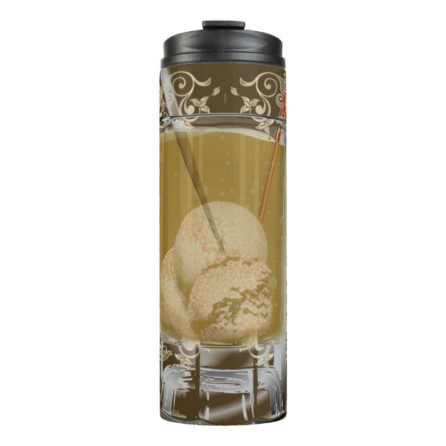 Root beer float thermal tumbler (Front)