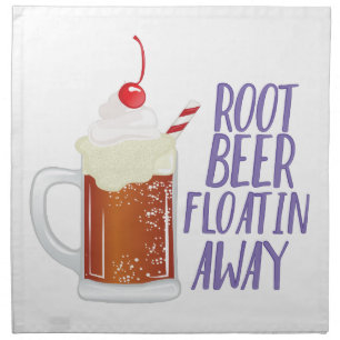Root Beer Floatin Napkin