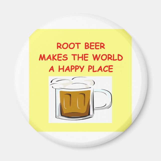 root beer magnet (Front)