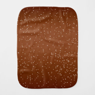 Root Beer with Tiny Bubbles Background Art Baby Burp Cloth