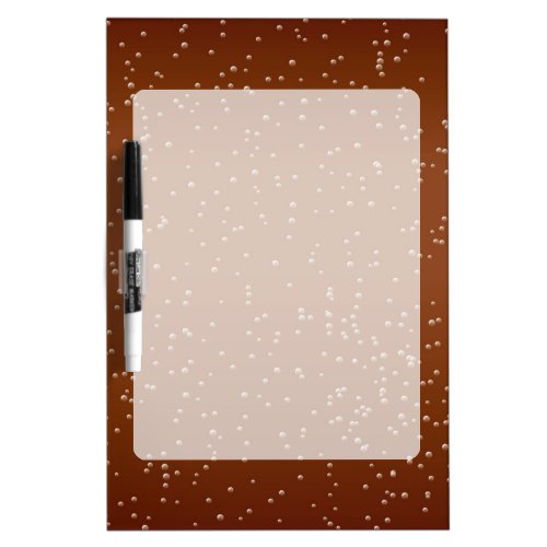 Root Beer with Tiny Bubbles Background Art Dry_Erase Board