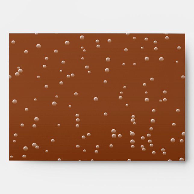 Root Beer with Tiny Bubbles Background Art Envelope (Front)