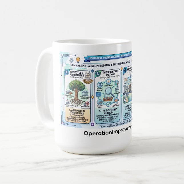 Root Cause Analysis Coffee Mug (Front Left)