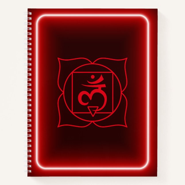 Root Chakra journal notebook (Front)