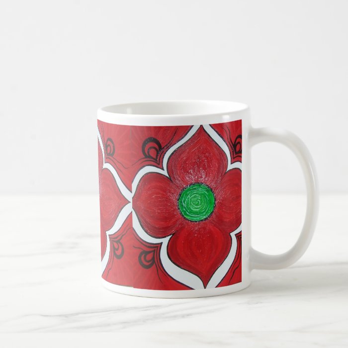 Root Chakra Lotus Flower Mug