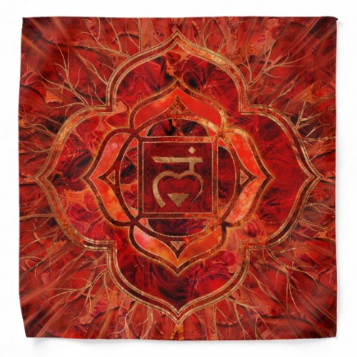 Root chakra _ Muladhara Bandana