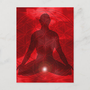Root Chakra Muladhara Postcard