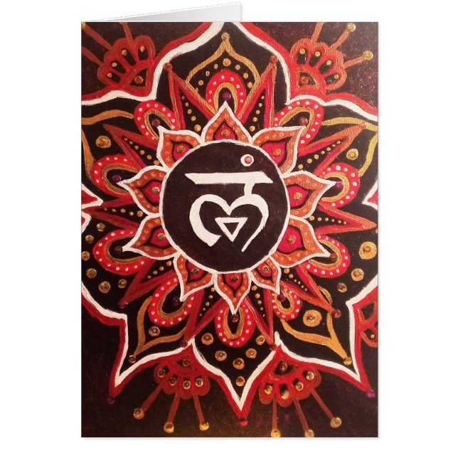 Root Chakra Notecard (Front)