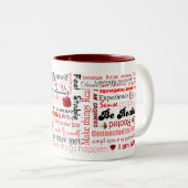 Root Chakra Positive Affirmations Typography Mug | Zazzle