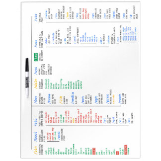 root directory Dry-Erase board