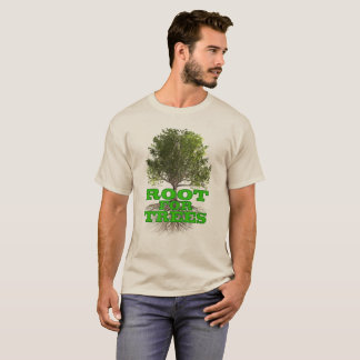 "Root for Trees" light shirt