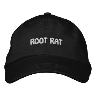 ROOT RAT EMBROIDERED BASEBALL CAP