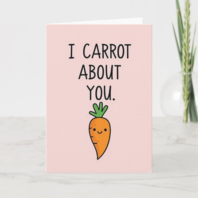 Root Vegetable About You Card (Front)