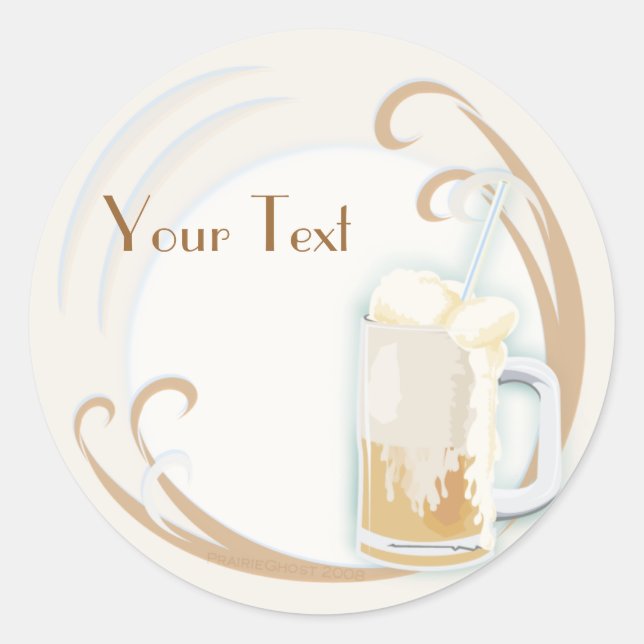 Rootbeer Float Stickers (Front)